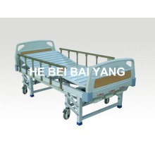 a-43 Three-Function Manual Hospital Bed with ABS Bed Head